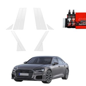 10in1 Protective film for pillars for Audi A6 C8 Sedan (2018-2023)