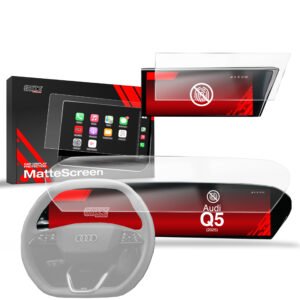 2in1 Anti-fingerprint screen film Audi Q5 14