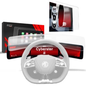 2in1 Anti-fingerprint screen film MG Cyberster (2025) Matte Grizz
