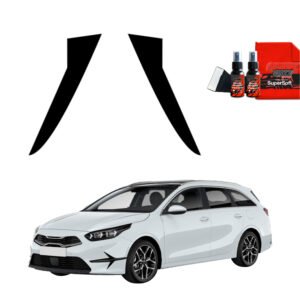 2in1 Black film for pillars for Kia Ceed SW Kombi (2021-2025)