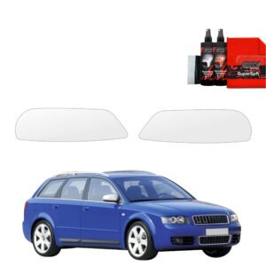 2in1 Protective film for lights for Audi A4 B6 Avant (2000-2006)