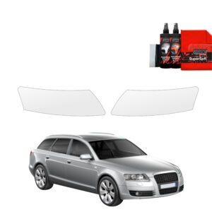 2in1 Protective film for lights for Audi A6 C6 Avant (2004-2008)