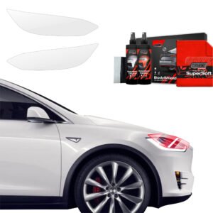 2in1 Protective film for lights for Tesla Model X (2021-2025)