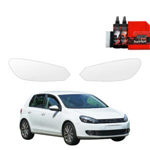 2in1 Protective film for lights for Volkswagen Golf 6 Hatchback 5D (2008-2013)
