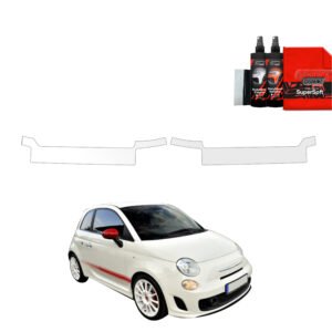 2in1 Protective film for sills for Abarth 500 (2016-2023)