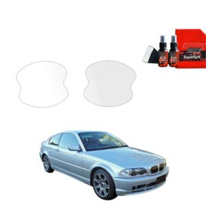 2in1 Protective film under door handles for BMW 3 E46 Coupe Pre-LCI (1999-2002)