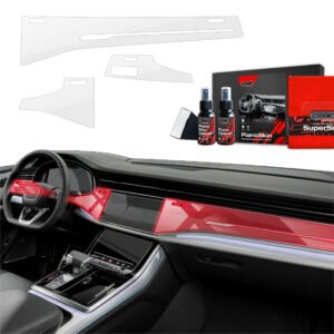 3in1 Grizz protective interior film Audi RSQ8 (2018-2024) Transparent PianoSkin