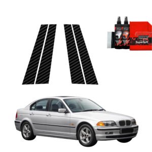 4in1 Carbon film for pillars for BMW 3 E46 Sedan Pre-LCI (1998-2001)