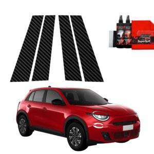 4in1 Carbon film for pillars for Fiat 600 (2023-2025)