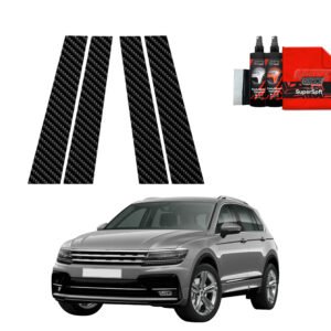 4in1 Carbon film for pillars for Volkswagen Tiguan 2 (2016-2020)