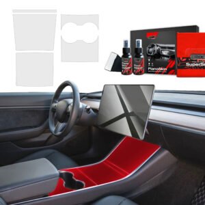 4in1 Grizz protective interior film Tesla Model Y (2020-2024) Anti-fingerprint PianoSkin