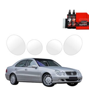 4in1 Protective film for lights for Mercedes Benz E Klasa W211 Sedan (2002-2009)