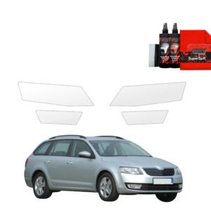 4in1 Protective film for lights for Skoda Octavia 3 Kombi 5D (2017-2020)