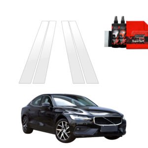 4in1 Protective film for pillars for Volvo S60 3 Sedan 4D (2019-2024)