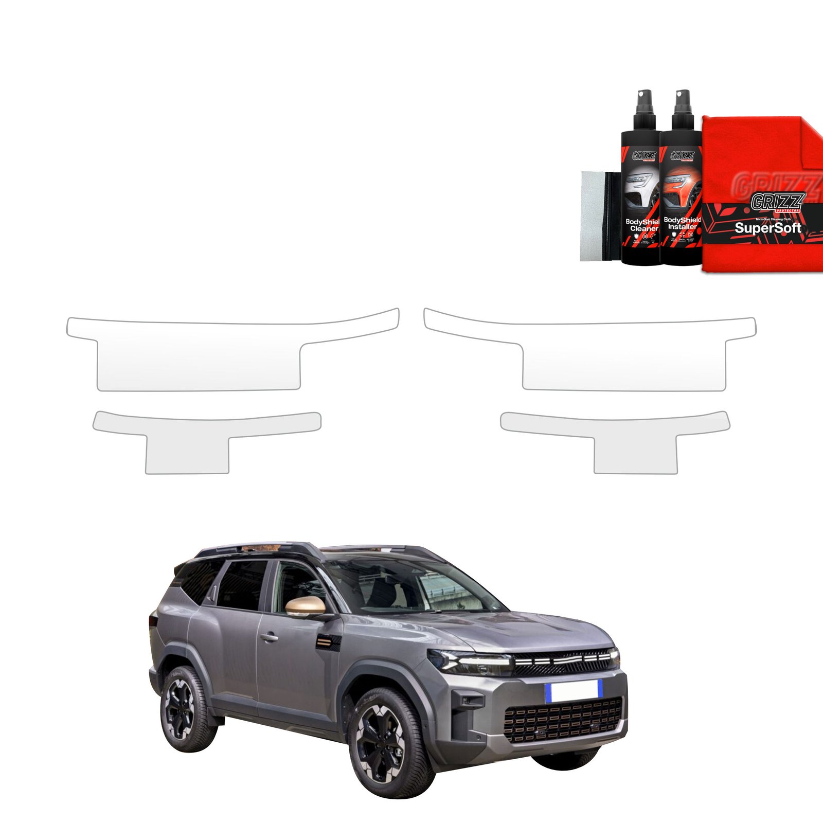 4in1 Protective film for sills for Dacia Bigster (2025)