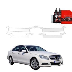 4in1 Protective film for sills for Mercedes Benz C Klasa W204 Sedan Facelifting (2011-2014)