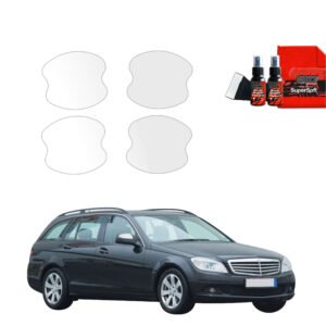 4in1 Protective film under door handles for Mercedes Benz C Klasa S204 Kombi (2007-2011)