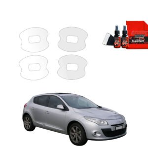 4in1 Protective film under door handles for Renault Megane 3 Kombi 5D (2008-2012)