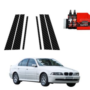6in1 Carbon film for pillars for BMW 5 E39 Sedan (1995-2003)