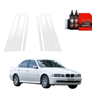 6in1 Protective film for pillars for BMW 5 E39 Sedan (1995-2003)