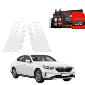 6in1 Protective film for pillars for BMW 5 Sedan G60 520i (2024-2025)