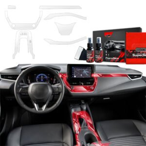 7in1 Grizz protective interior film Toyota Corolla (2019-2025) Transparent PianoSkin