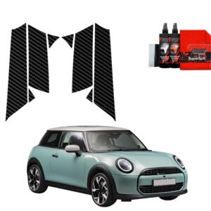 8in1 Carbon film for pillars for Mini Cooper S (2023-2025)