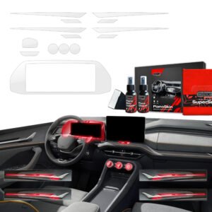 8in1 Grizz protective interior film Skoda Kodiaq 2 (2024-2025) Transparent PianoSkin