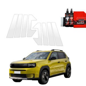 8in1 Protective film for pillars for Fiat Grande Panda (2025)