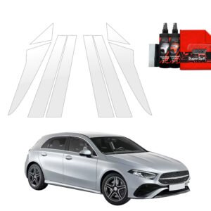 8in1 Protective film for pillars for Mercedes A Klasa in177 (2018-2025)