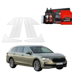 8in1 Protective film for pillars for Skoda Superb 4 Combi (2024-2025)