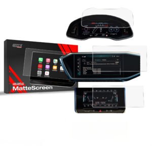 Anti-fingerprint screen film Audi A6 C8 Virtual Cockpit (2018-2024) Matte Grizz 3in1
