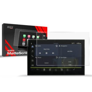 Anti-fingerprint screen film Dacia Spring 10" (2024-2025) Matte Grizz