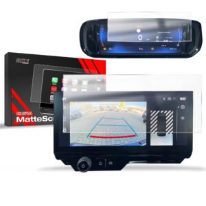 Anti-fingerprint screen film Fiat Doblo 3 10" (2023-2025) Matte Grizz 2in1