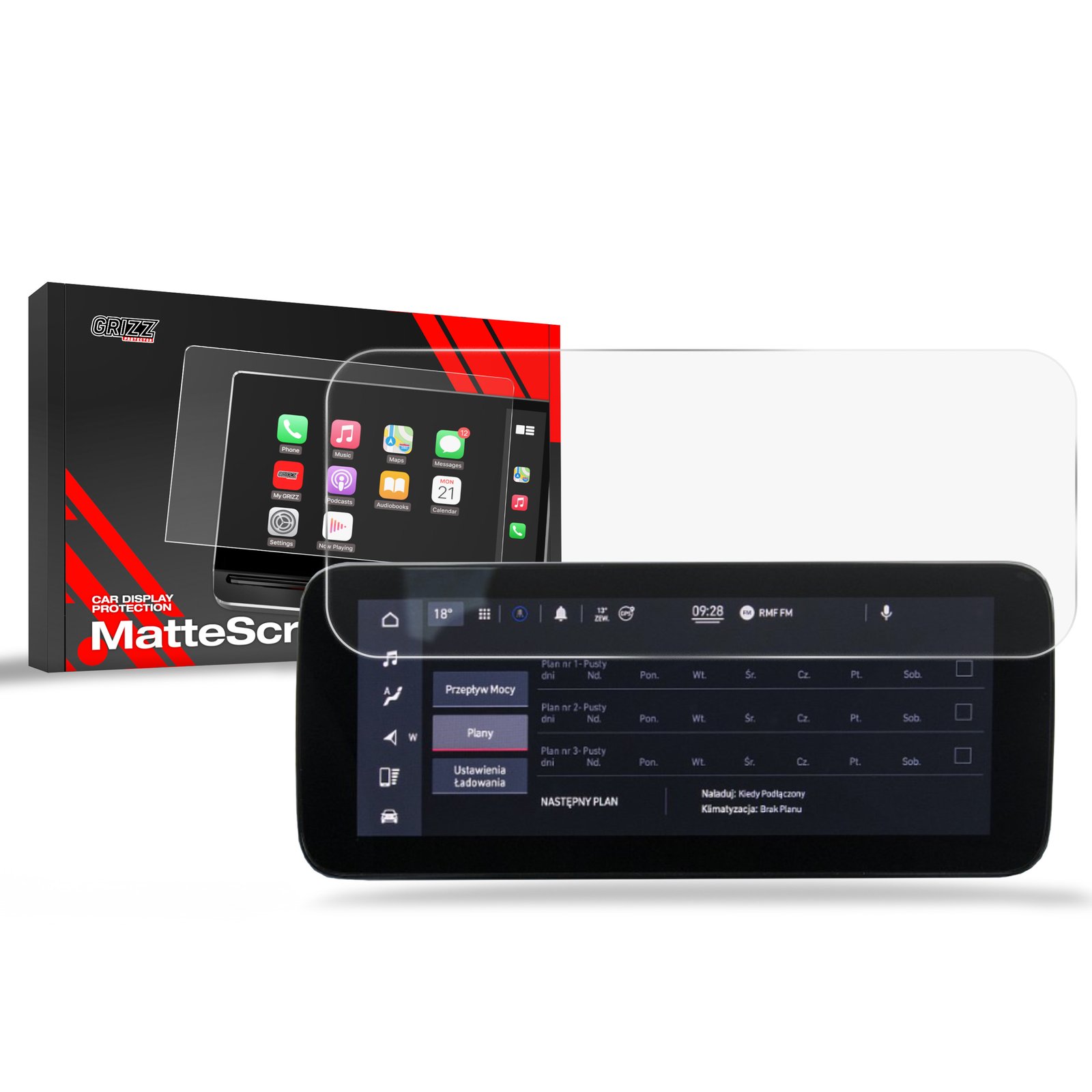 Anti-fingerprint screen film Jeep Avenger 10