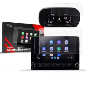 Anti-fingerprint screen film Kia Stonic 8" (2022-2023) Matte Grizz 2in1