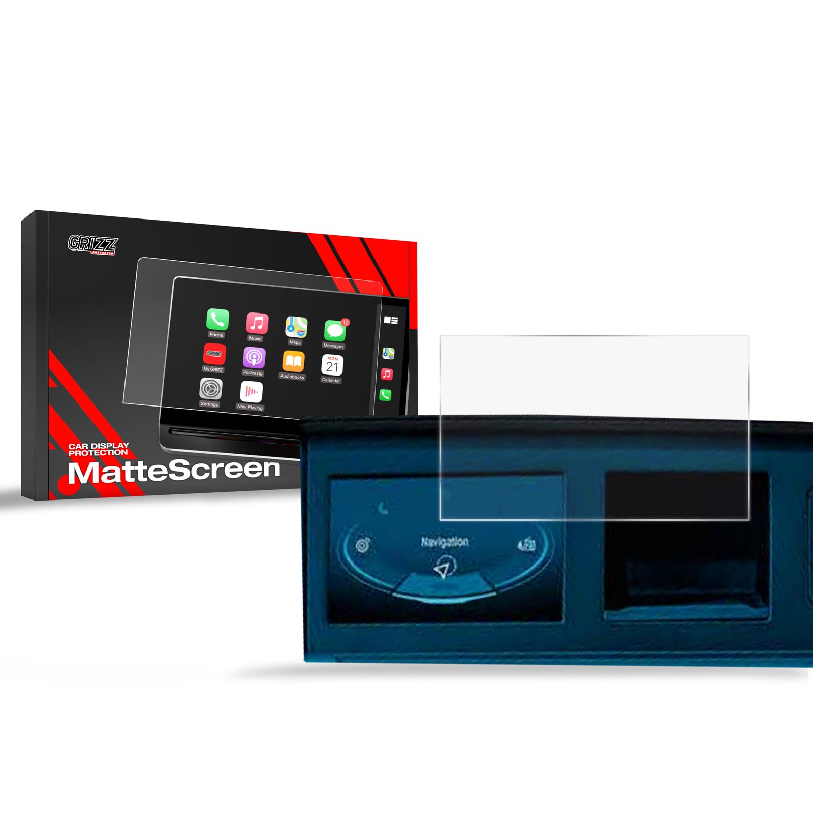 Anti-fingerprint screen film MAN TGX 7" Matte Grizz