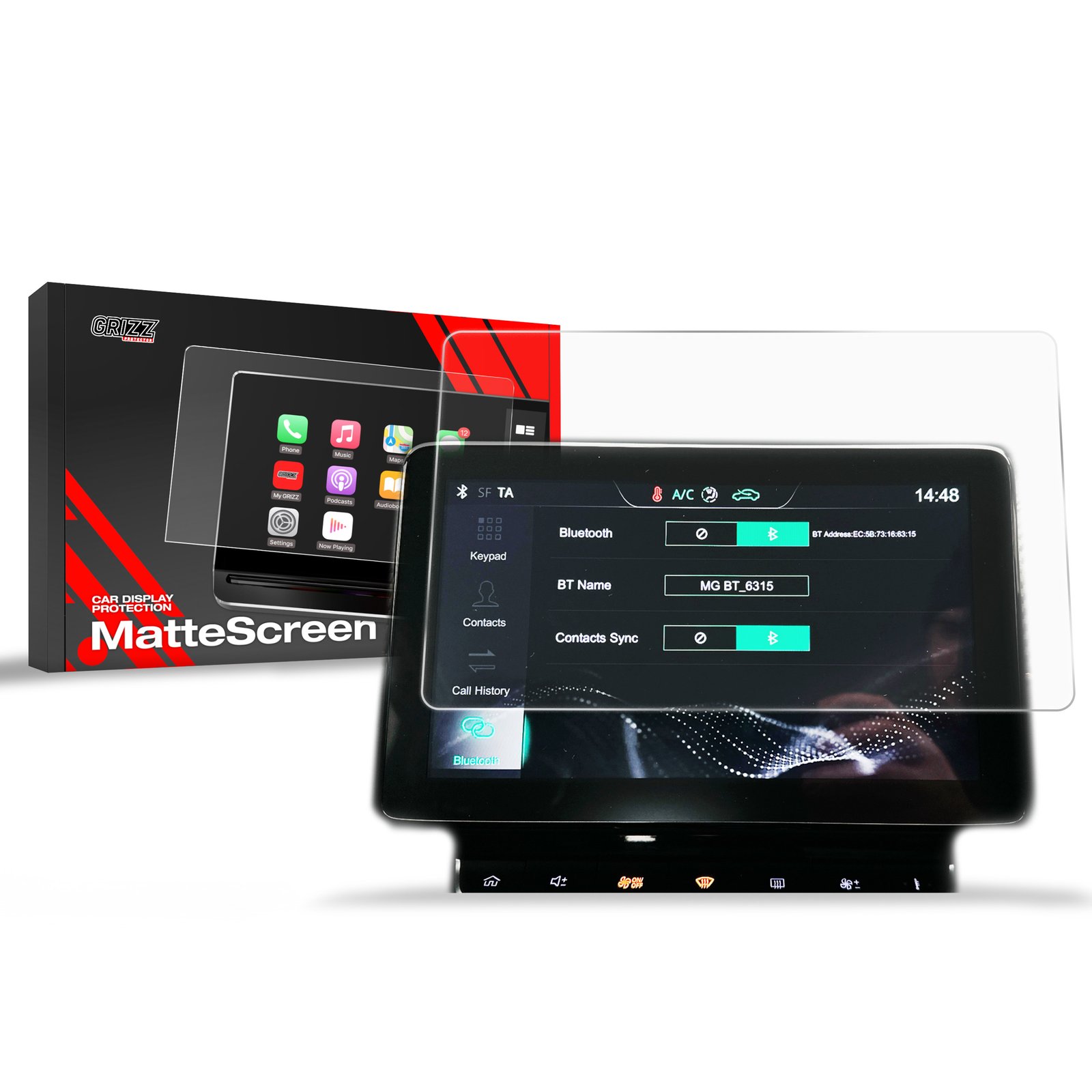 Anti-fingerprint screen film MG ZS 10
