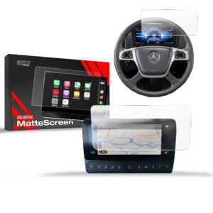 Anti-fingerprint screen film Mercedes Actros (2018-2024) Matte Grizz 2in1