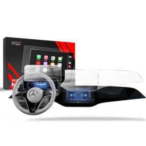 Anti-fingerprint screen film Mercedes E Klasa W214 Superscreen (2023-2025) Matte Grizz 3in1