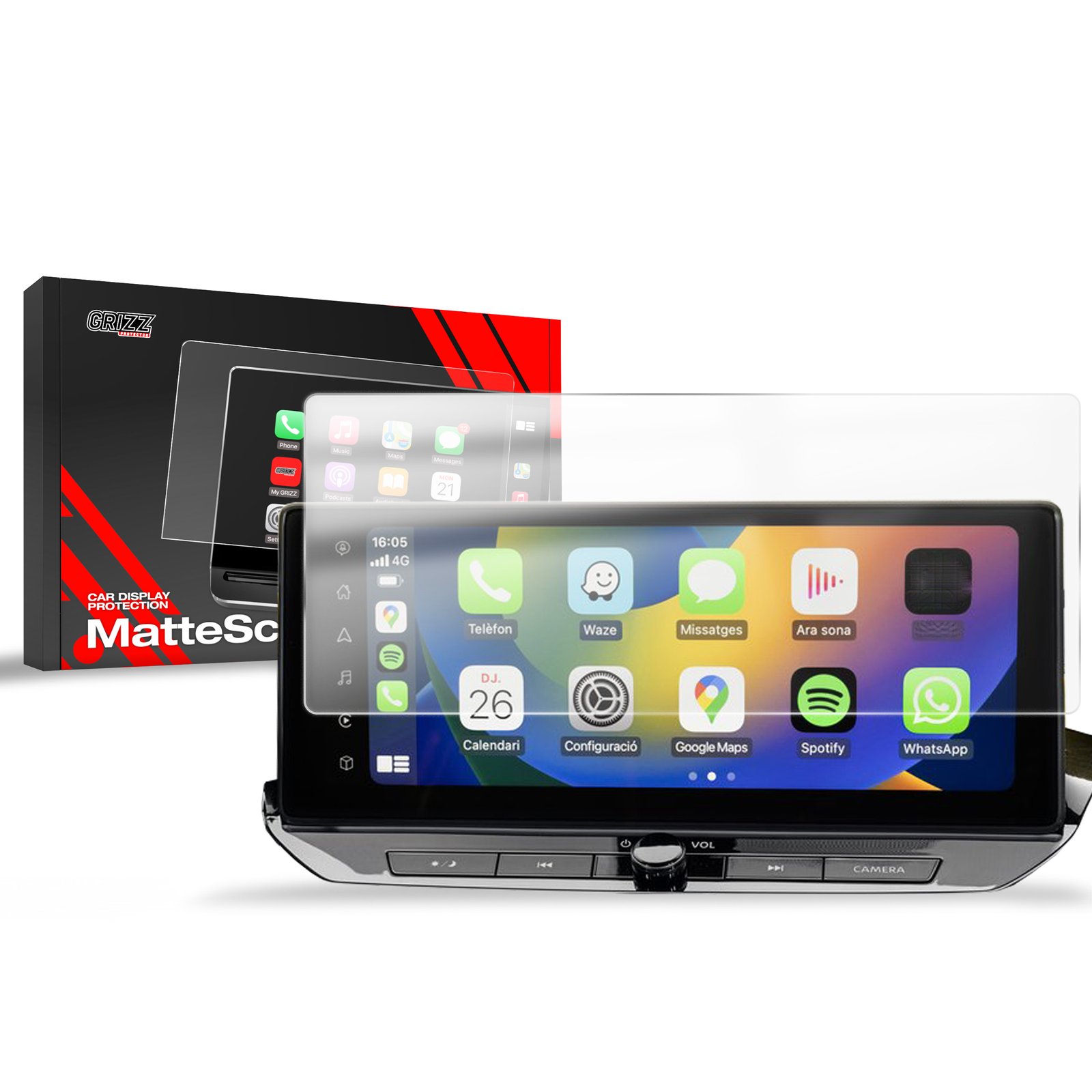 Anti-fingerprint screen film Nissan Juke 12