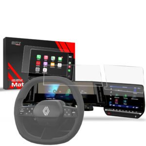 Anti-fingerprint screen film Renault Austral 9" (2022-2025) Matte Grizz 2in1