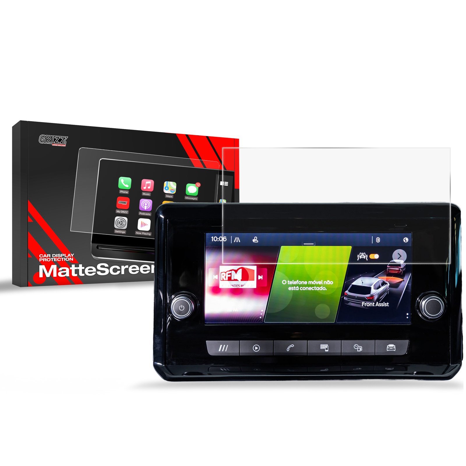 Anti-fingerprint screen film Seat Arona 8