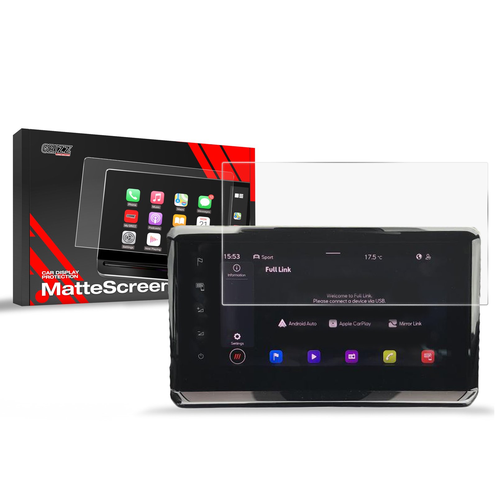 Anti-fingerprint screen film Seat Arona 9