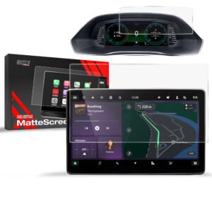 Anti-fingerprint screen film Skoda Octavia 4 13" (2024-2025) Matte Grizz 2in1