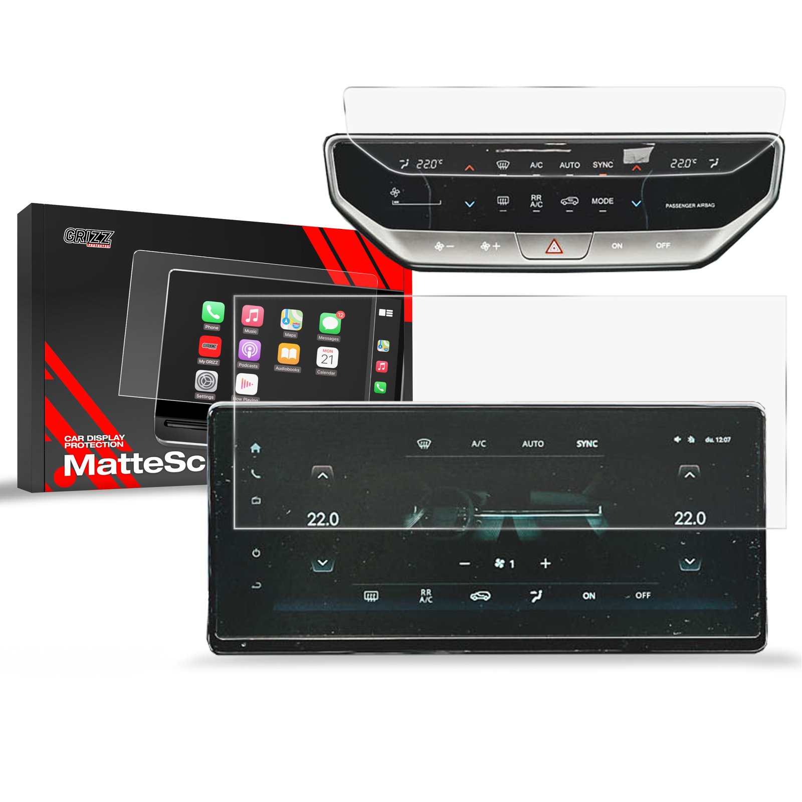 Anti-fingerprint screen film SsangYong Musso 12