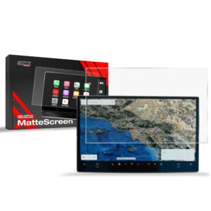 Anti-fingerprint screen film Tesla Model S Plaid (2021-2025) Matte Grizz