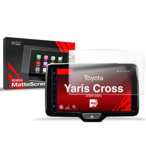 Anti-fingerprint screen film Toyota Yaris Cross 9" HD (2020-2025) Matte Grizz