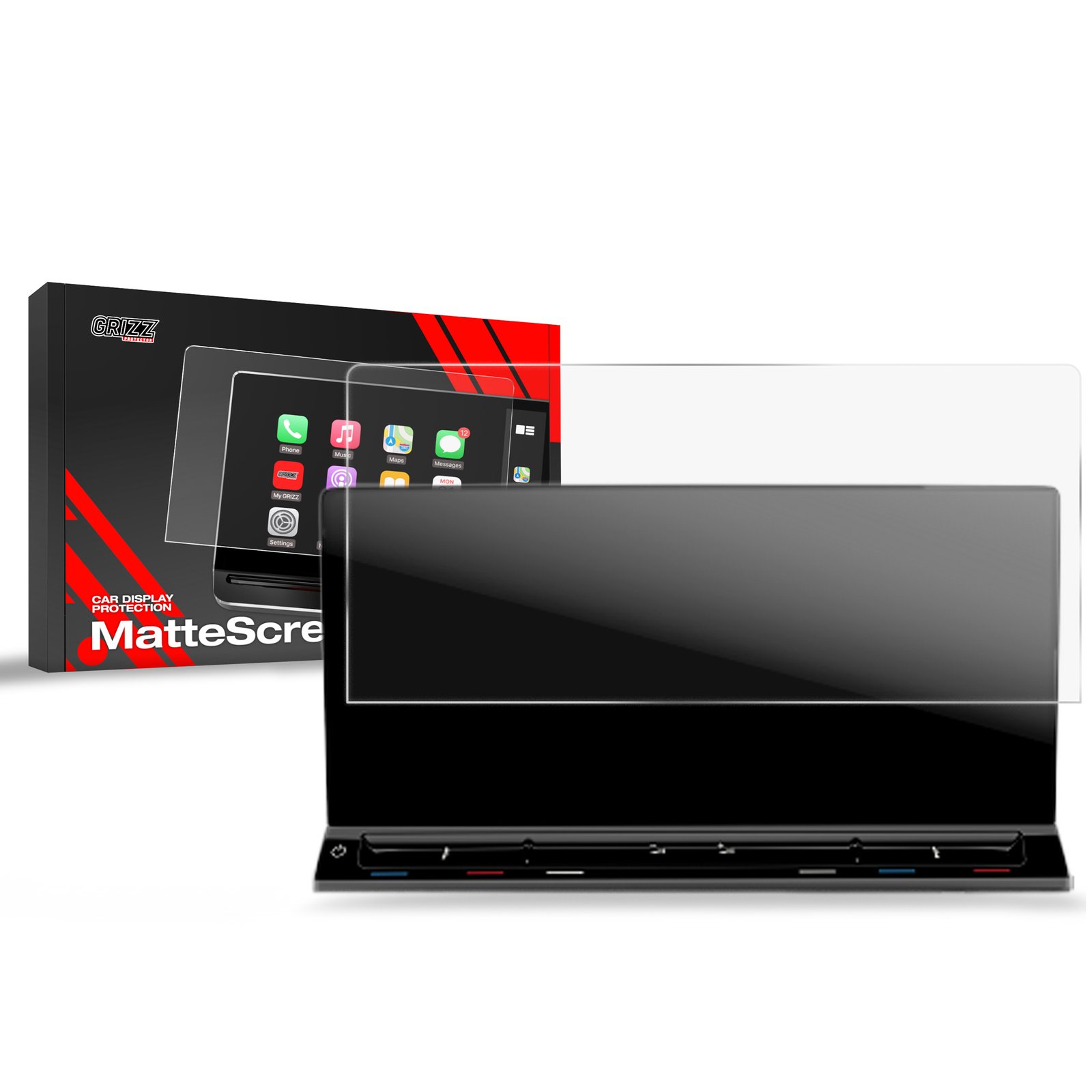 Anti-fingerprint screen film Volkswagen VW Multivan T7 (2021-2024) Matte Grizz