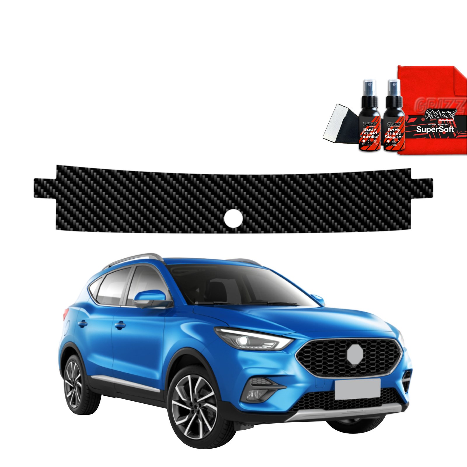 Carbon film for trunk threshold for MG ZS Classic (2019-2025)